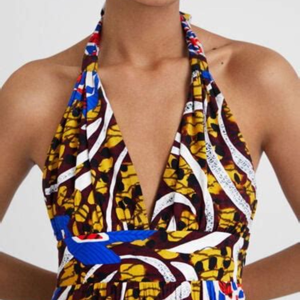 Desigual x Stella Jean Dress - Small NWT - Picture 2 of 13